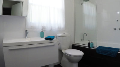 Bathroom - Shower over deep bath, there is also and additional separate toilet